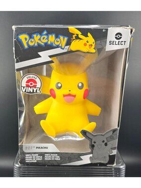 Pokémon Select Deluxe Vinyl Pikachu Vinyl Figure 4" Series 1 by Jazwares